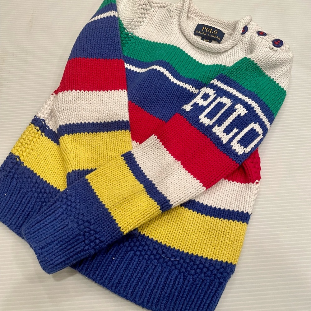 Polo by Ralph Lauren Toddler Size 4 Rolled Neck Sweater - EUC
